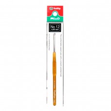 Крючок для вязания с ручкой MinD 0,6мм, сталь/пластик, золотистый, Tulip, TA-1049e