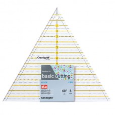 611658 Линейка Omnigrid для пэчворка треугольник 60°, сторона 8 дюйм, Prym