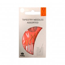 AC-043e Набор игл ручных для пряжи, с золотым ушком, Tulip