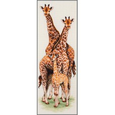Набор для вышивания Anchor Giraffe Family 47*14см, MEZ, PCE740