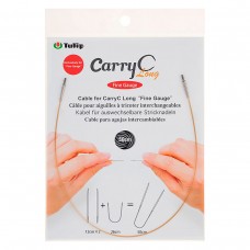 Тросик для съемных спиц CarryC Long Fine Gauge, длина 50см, Tulip, CTMM-59