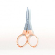 Ножницы складные, длина 10см, металл, цвет серебристый/розовое золото, KnitPro, 11286