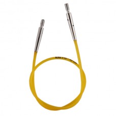 Тросик (заглушки 2шт, кабельный ключик) для съемных спиц, длина 20 (40)см, KnitPro, 10631