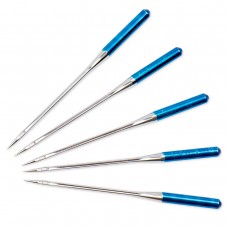 Иглы для швейных машин с плоской колбой 130/705 H-J, джинс N 110, сталь, серебристый, Prym, 152480