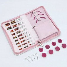 Набор Deluxe спиц съемных укороченных Symfonie 2, длина 10см, 9 размеров, KnitPro, 55510