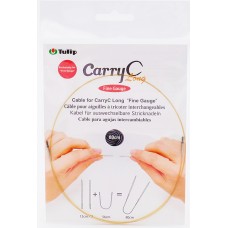 Тросик для съемных спиц CarryC Long Fine Gauge, длина 80см, Tulip, CTMM-61