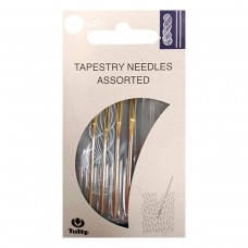 AC-042e Набор игл ручных для пряжи, с золотым ушком, Tulip