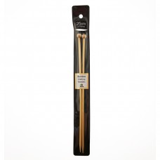 Спицы прямые Bamboo 4,5мм/25см, бамбук, натуральный, 2шт в упаковке, Tulip, KNS100450