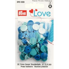 393000 Серия Prym Love - Кнопки Color Snaps, диаметр 12,4мм, Prym