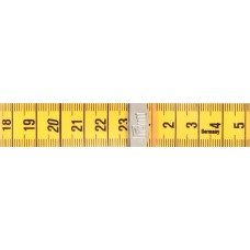 282341 Измерительная лента с сантиметровой шкалой, Юниор, 0, 3*19*150см, желтый/белый, 1шт