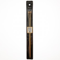 Спицы прямые Bamboo 2,75мм/25см, бамбук, натуральный, 2шт в упаковке, Tulip, KNS100275