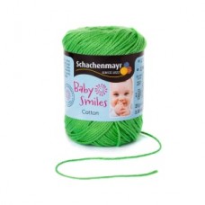 Cotton /Коттон/ пряжа Schachenmayr Baby Smiles, MEZ, 9807350 (01072, apfelgrun, зеленое яблоко)