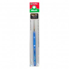 Крючок для вязания с ручкой MinD Crochet Hooks 0,35мм, сталь/пластик, Tulip, TA-1054e