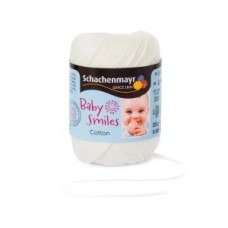 Cotton /Коттон/ пряжа Schachenmayr Baby Smiles, MEZ, 9807350 (01002, natur, натуральный)