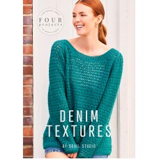 Брошюра Rowan 4 Projects Denim Textures, дизайнер Quail Studio, ZB355