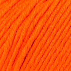 Merino Extrafine 120 /Мерино Экстрафайн 120/ пряжа Schachenmayr Merino, MEZ, 9807552 (00125, orange, оранжевый)