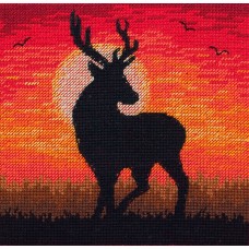 Набор для вышивания Maia Magestic Sunset 13*13см, MEZ Венгрия, 5678000-05039