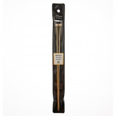 Спицы прямые Bamboo 2,25мм/25см, бамбук, натуральный, 2шт в упаковке, Tulip, KNS100225