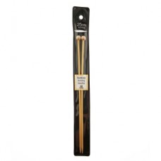 Спицы прямые Bamboo 4мм/25см, бамбук, натуральный, 2шт в упаковке, Tulip, KNS100400
