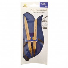 Спицы круговые Knina Swivel 10мм/100см, бамбук, натуральный, Tulip, KS-1001000