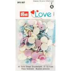 Серия Prym Love - Кнопки Color Snaps, диаметр 12,4мм, Prym, 393007