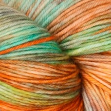 Terra /Терра/ пряжа KnitPro (75% шерсть мериноса Superwash, 25% нейлон), 100г/380м (VR2031, lagoon dream (мечта о лагуне), бежевый/бирюзовый/зеленый/коричневый, New!)