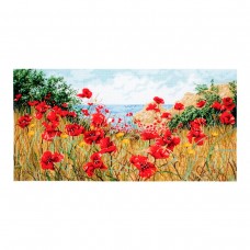 Набор для вышивания Anchor Clifftop Poppies 23*45см, MEZ, APC940