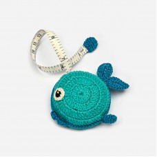 Рулетка Lantern Moon Рыбка с сантиметровой и дюймовой шкалой, длина 150см, KnitPro, 350635