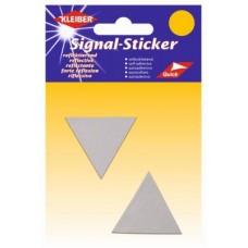 Сигнальные наклейки, самоклеящиеся, светоотражающие Маленькие треугольники, Kleiber, 608-43