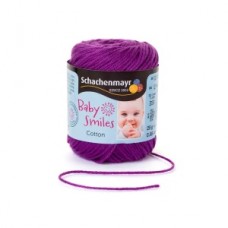 Cotton /Коттон/ пряжа Schachenmayr Baby Smiles, MEZ, 9807350 (01049, *, violett, фиолетовый)