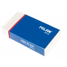 Milan   Мягкий ластик из синтетического каучука 2412   7,2 х 4 х 1,3 см  12 шт. CMM2412