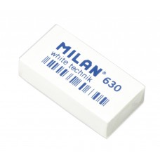 Milan   Мягкий ластик technick 630   3,9 х 1,9 х 0,9 см  30 шт. CPM630 белый