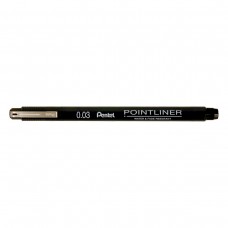Pentel   Линер Pointliner   0.03 мм  12 шт. S20P-03A черные чернила