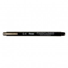 Pentel   Линер Pointliner   0.4 мм  12 шт. S20P-4A черные чернила