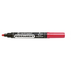 Centropen   Маркер PERMANENT   8566/1   2,5 мм   10 шт. 8566/1 красный