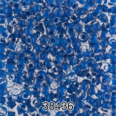 Бисер Чехия круглый 5   10/0   2.3 мм  500 г 38436 (Ф227) синий