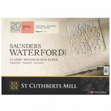 St. Cuthberts Mill   Альбом для акварели   300 г/м2  18 х  26 см  склейка с одной стороны   20 л. T45930001011B мелкозернистая