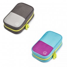 Carioca   Пенал школьный ROOMY 2 отделения на молнии, с наполнением без выбора цвета 23354