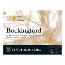 St. Cuthberts Mill   Альбом для акварели Bockingford Rough   300 г/м2  31 х  41 см  склейка с одной стороны   12 л. T47430001011E крупнозернистая