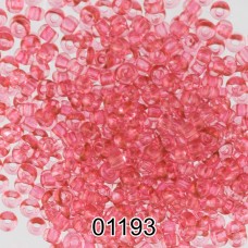 Бисер Чехия круглый 5   10/0   2.3 мм  500 г 01193 (Ф345) розовый