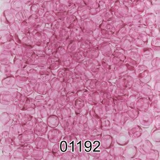 Бисер Чехия круглый 5   10/0   2.3 мм  500 г 01192 (Ф344) фиолетово-розовый