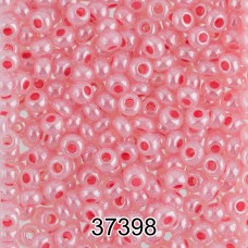 Бисер Чехия круглый 5   10/0   2.3 мм  500 г 37398 (Ф359) розовый