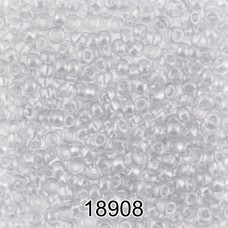 Бисер Чехия круглый 6   10/0   2.3 мм  500 г 18908 (Ф482) св. серебрянный металлик