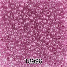 Бисер Чехия круглый 6   10/0   2.3 мм  500 г 18996 (Ф489) розовый