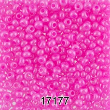 Бисер Чехия круглый 1   10/0   2.3 мм  500 г 17177 (Ф020) розовый