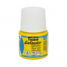 PEBEO   Краска для светлых тканей Setacolor   45 мл 329-017 лимонный