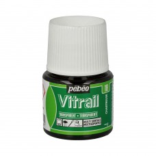 PEBEO   Краска для стекла и металла Vitrail лаковая прозрачная   45 мл 050-018 шартрез