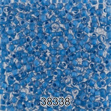 Бисер Чехия круглый 5   10/0   2.3 мм  500 г 38338 (Ф594) т.синий