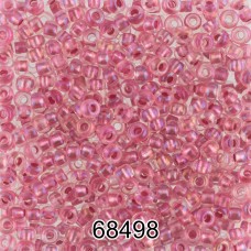 Бисер Чехия круглый 5   10/0   2.3 мм  500 г 68498 (Ф605) розовый