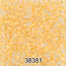 Бисер Чехия круглый 5   10/0   2.3 мм  500 г 38381 (Ф597) желтый